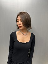 イキ 表参道(iki omotesando)&nbsp;ハッシュカット/フルバング/似合わせカット/レッドブラウン