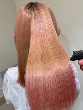 ヘアショップ エヌアンドエー 久喜菖蒲店(hair shop N&A) 大人綺麗なうる艶ストレート#9 グラデーション髪質ケアカラー