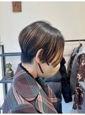 刈り上げショート[長後/藤沢/ショート/髪質改善/縮毛矯正]大川