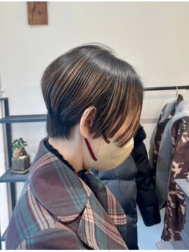 刈り上げショート[長後/藤沢/ショート/髪質改善/縮毛矯正]大川