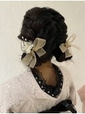 大阪 梅田 浴衣レンタル 推し活 ヘアセット
