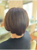 20代30代40代大人可愛い髪質改善カラーエアリーボブ