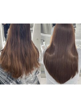 【心斎橋】髪のダメージにお悩みの方必見！髪質改善トリートメントで、ツヤ感のある美しい美髮へ導きます♪