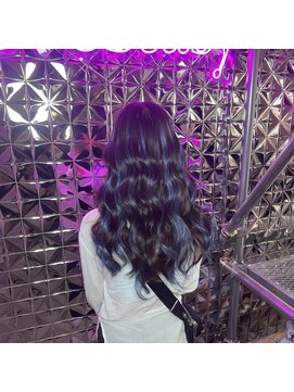 ラブスタシー 小倉店 #エクステ#シールエクステ#ハイライト#バレイヤージュ