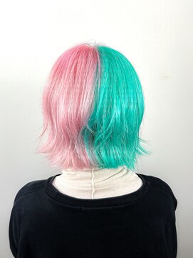 クリップ ジョイント ゴッド(CLIP JOINT GOD) pale pink& turquoise