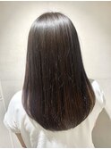髪質改善20代30代40代前髪なし縮毛矯正ロングレイヤー