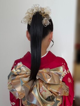 ヘアー リッツ 武豊店(Hair Ritz) ポニーテール