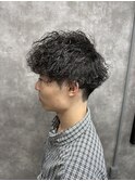 スペインカール/スパイキーショート/ブルーブラック/本八幡