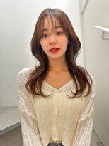 ロンド パルティール 大宮(Lond partir)&nbsp;ウェーブミディアムメルティカラー×レイヤーカット韓国[大宮]