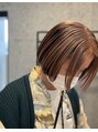クリアーオブヘアー 覚王山店(CLEAR of hair)&nbsp;表面のみブリーチデザインカラー♪