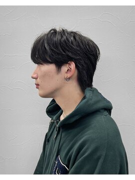 ソソ(soso) シースルーフェザーマッシュ/フェザーパーマ/横浜