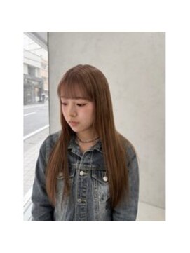 エッジ ヘア メイク(edge hair +make) カラー/ブリーチ/ダブルカラー/リタッチ/韓国/ハイトーン/流山