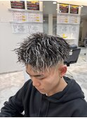 ジェットモヒカン/ツイスト/ホワイトメッシュ