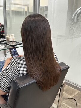 グロウオモロマチ(GLOW OMOROMACHI) GLOW#ミディアム#ナチュラルブラウン#コテ巻き#波巻き