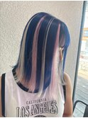 夏限定！派手デザインカラー×ネオンカラー◎ブリーチ必須所沢