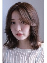 スリー スタンド(THREE STAND) 大人くびれミディ/透明感ベージュカラー