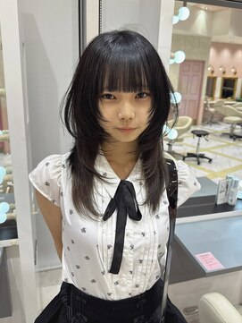 リー 梅田(Lee) miyuu/ハッシュカット/インナーカラー