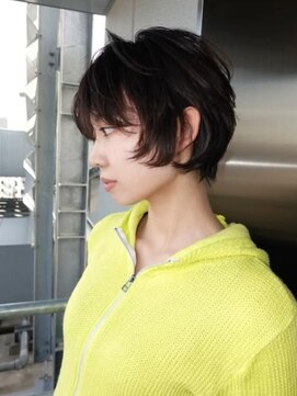 ブロック ジャポン(bloc japon) レイヤーショート ショートボブ マッシュショート 黒髪ショート