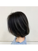 【白髪ぼかし】自然に馴染む“上品ハイライト”で若見え効果◎