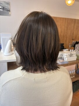 バイエイト 野並店(By Eight) ボブレイヤー×アッシュグレージュ