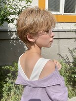 リベルタ 下北沢(liberta)&nbsp;ハンサムショート×柔らかベージュ