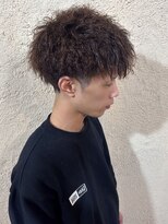 プリモ ココ 鍋島店(Primo coco.)&nbsp;ツイストスパイラル 刈り上げ マッシュショート ツーブロック