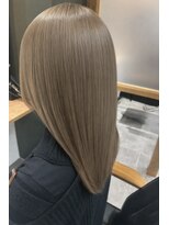 クワイア 川崎店(0choir) ダブルカラー 透明感アッシュ