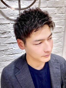 ヘアーアンドグルーミング ヨシザワインク(HAIR&GROOMING YOSHIZAWA Inc.) ツーブロックアップバング刈り上げショートビジネスカジュアル