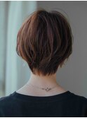 ワイドバングショート