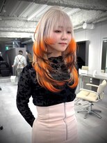 ロテサカエ(Lote.Sakae)&nbsp;着物ヘア/大人ガーリー/ダークアッシュ/似合わせカット/栄