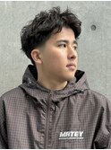 ルーズパーマ/ルーズショートパーマ/テーパーフェード