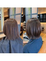 ナチュラル 古川店(Natural) 古川 大崎市 縮毛矯正 髪質改善 トリートメント 艶髪カラー