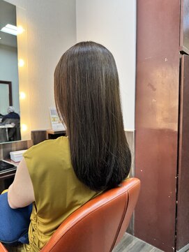 オークヘア 福間店(OAK hair calme) ★明るい白髪染め★イノアカラー★ナチュラルベージュ