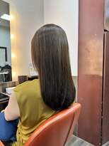 オークヘア 福間店(OAK hair calme) ★明るい白髪染め★イノアカラー★ナチュラルベージュ