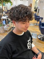 ラパンセ ブルー(LA PENSEE BLEU) 波巻きスパイラル メンズパーマ