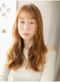 シースルーバング/ハイトーン/ダブルカラー/20代/30代/40代e