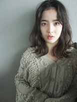 コス(kos) 暗めの透け感セピアアッシュ