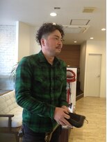 アリュール(Allure)&nbsp;メリハリメンズセミウエットパーマスタイル