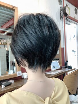 ルーファス 恵比寿 渋谷(Ruufus) 40代大人可愛いナチュラルショート【Ruufus恵比寿渋谷】31517