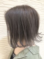 モリオ フロム ロンドン サッポロファクトリー店(morio FROM LONDON)&nbsp;【morio】札幌ボブ　大人グレージュ外ハネボブ