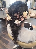 編みおろしアレンジ