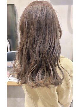 パープル(purple) ゆるおベージュ // karin //