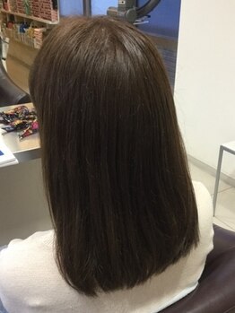 ナカオコアフュール(NAKAO COIFFURE TAKENOYAMA)の写真/《日進市》ダメージレスにこだわったものを使用し、パサつく髪をうるおいのある髪へと導いてくれます…♪