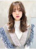 【Taylor 大宮】ナチュラルブラウン×レイヤースタイル