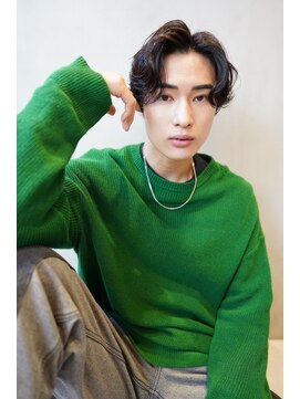 ニコ トウキョウ ヨコハマ(nico) センターパート/シースルーマッシュ/ニュアンスパーマ