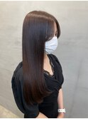 ツヤ感カラー＊髪質改善＊オリーブアッシュ【ZinaCENTRAL】