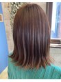 アグ ヘアー ページ 下諏訪店(Agu hair page)&nbsp;ナチュラルストレートでツヤ感外ハネスタイル☆