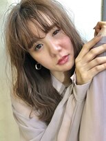 リンク(Link)&nbsp;大人女性/ツヤ髪/暗髪/透明感カラー/アッシュ/グレージュ/ロング