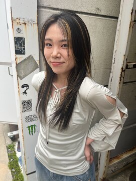 ブランコ 名古屋栄(BLANCO) 黒金デザインカラー/綾華