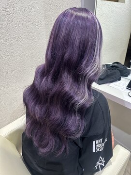 ユーフォリア 新宿店(Euphoria) 20代30代大人可愛い艶感ラベンダーパープル